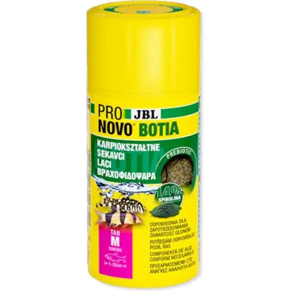 Poslední Šance JBL Pronovo Botia Tab M - adhezivní rostlinné tablety 100ml