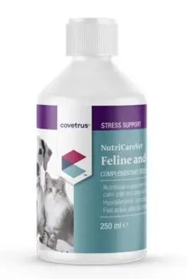 NutriCareVet Stress support Canine + Feline 250ml CVET - pomáhá uklidnit psy a kočky v obdobích stresu a úzkosti Aktuální