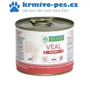 Must-Have Nature's Protection Dog konz.Puppy telecí 200g