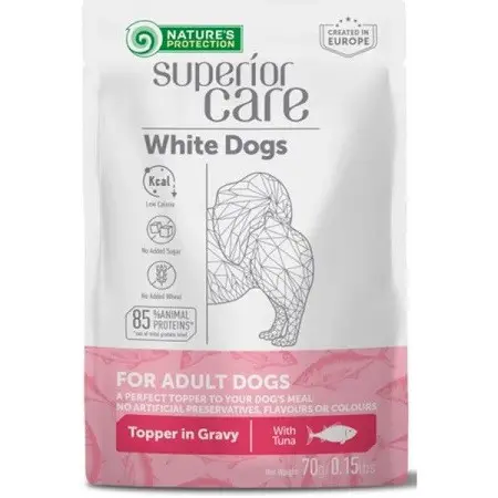 Kup Teď Nature's Protection Dog kapsička Superior Care White Adult Tuna 70g
