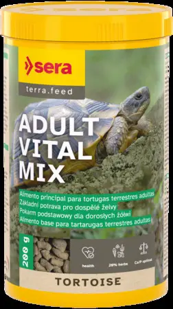 Zlevněný Sera Tortoise Adult Vital Mix 250 ml