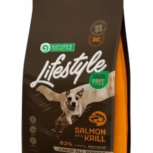 Nature's Protection Dog Dry LifeStyle GF Junior 1,5kg Novinka