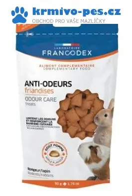 Akce Francodex Pochoutka Odour care hlodavci 50g