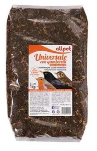 Krmivo pro Ptáky OLANDESE pro měkkožravé s hmyzem 1kg Akce