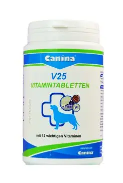 Top Prodej Canina V25 Vitamin Tabs 200g (60tbl.)
