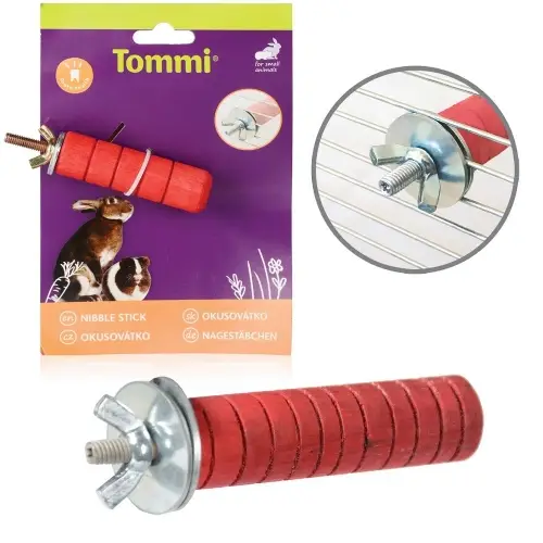 Ověřený Tommi okusovátko S červené, 7cm
