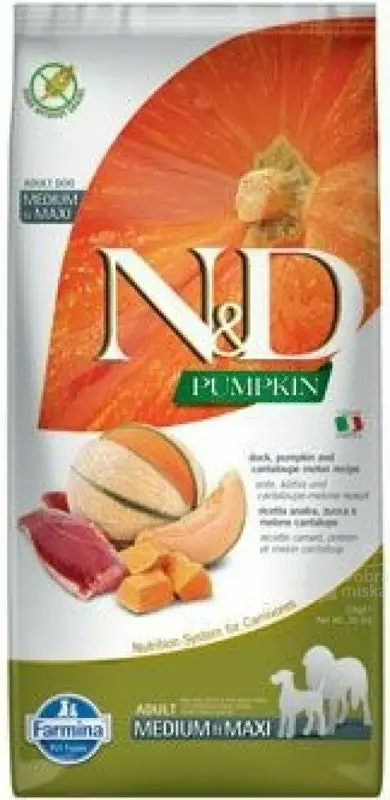 Kup Teď N&D Pumpkin DOG Adult M/L Duck & Cantaloupe melon 12kg