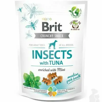 Brit Care Dog Crunchy Crack. Insec. Tuna Mint 200g Přímo Od Výrobce