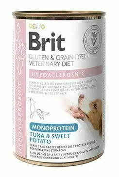 Brit VD Dog GF konz Mono Protein Hypoall. Tuna 400g Akční Cena