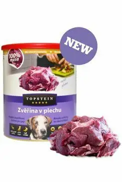 Topstein Zvěřina v plechu 800g Akční Nabídka
