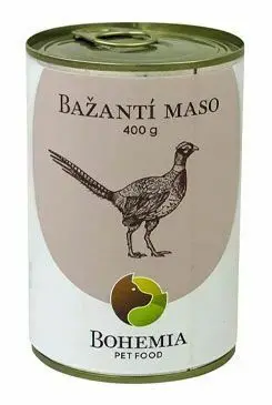 BOHEMIA MASO Bažantí ve vlastní šťávě 400g Aktuální