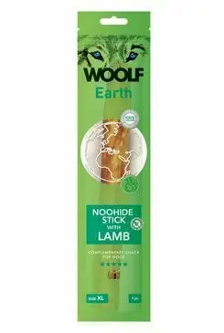 WOOLF Earth poch. NooHide XL Stick with Lamb 85g Časově Omezené