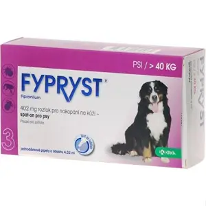 Levný Fypryst Spot-on Dog XL 402mg sol 1x4,02ml (nad 40kg)