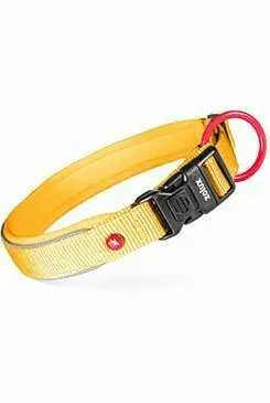 Cenově Výhodný Obojek pes PREMIUM nylon 20mm/40-45cm žlutá Zolux