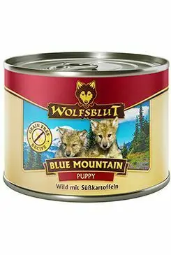 Finální Výprodej Wolfsblut Dog Puppy Blue Mountain konz. 200g