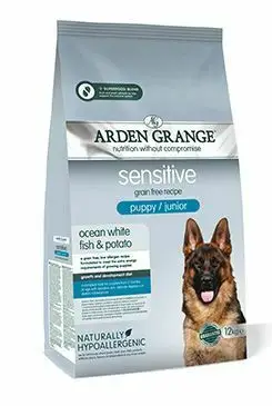 Arden Grange Dog GF Puppy Sen.Oc.White Fish&Potato12kg Značkový