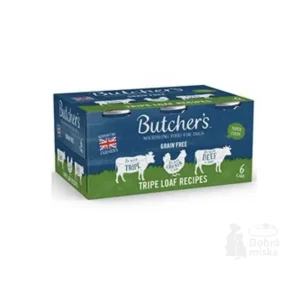 Butcher‘s Dog Original dršťky/kuře/hovězí konz. 6x400g Zlevněný