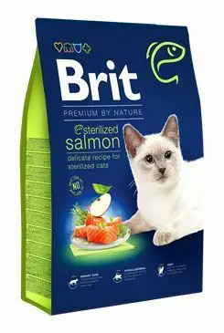 Pouze Dnes Brit Premium Cat by Nature Sterilized Salmon 300g
