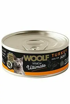 Rychlé Dodání WOOLF WildCat Ultimate konz. Adult Paté Turkey 85g