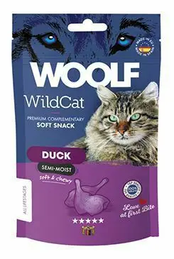 WOOLF WildCat Semi-Moist Snack Duck 50g Sezónní Sleva