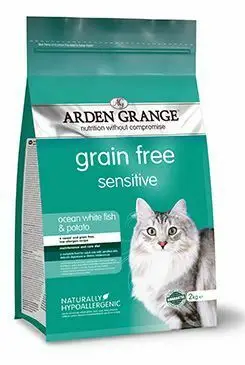 Finální Výprodej Arden Grange Cat GF Adult Sen.Oc.White Fish&Potato 2kg