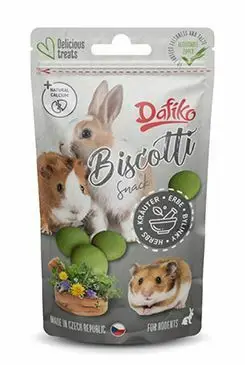 Dafiko piškoty pro hlodavce bylinky 25g Objednat Nyní