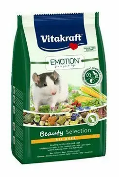 Jen Po Omezenou Doba Vitakraft Rodent Rat Emotion Beauty 600g