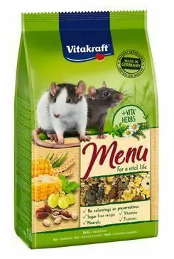 Vitakraft Rodent Rat Menu Vital 1kg Poslední Šance