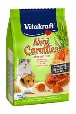 Nakupujte Hned Vitakraft Rodent all poch. Carotties mini Hamster 50g