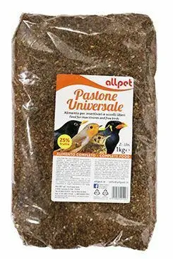 Krmivo pro Ptáky ALL UNIVERSALE pro měkkožravé 1kg Aktuální