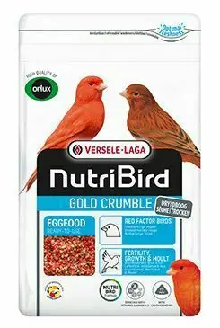 Omezená Nabídka VL Nutribird Gold Crumble Red Factor Birds 1kg