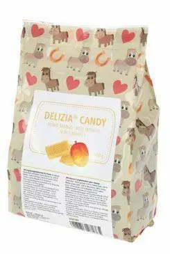 Pochoutka pro koně DELIZIA Candy, med-mango 600g Odeslání Ihned