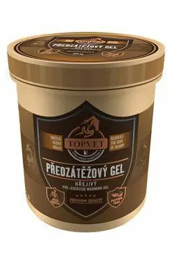 Cenový Hit Předzátěžový gel hřejivý pro koně TOPVET 500ml