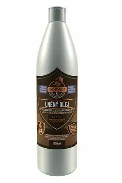 Nejprodávanější Lněný olej pro koně TOPVET 1l