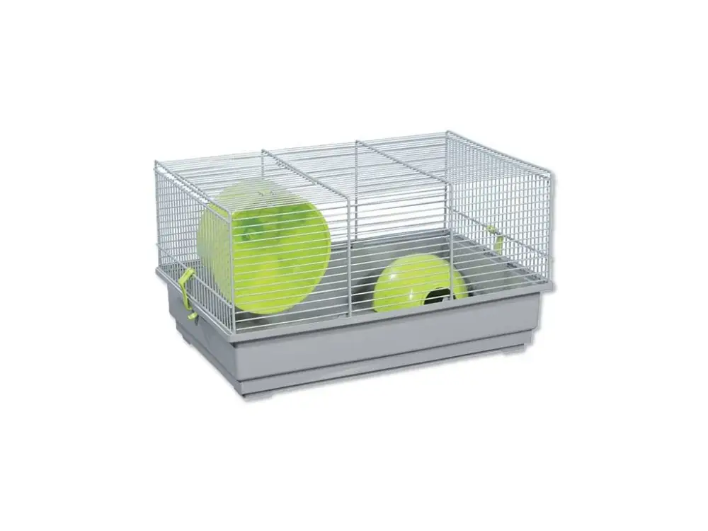 Must-Have Klec SMALL ANIMAL Richard šedá se zelenou výbavou