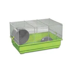 Dokud Zásoby Vydrží Klec SMALL ANIMAL Richard šedo-zelená se zelenou výbavou