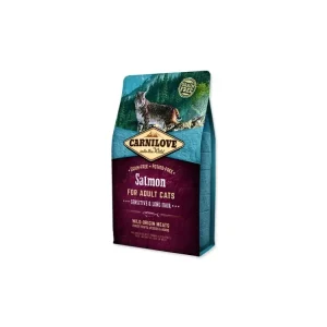 Carnilove Salmon Adult Cats – Sensitive and Long Hair 2kg Jen Po Omezenou Doba