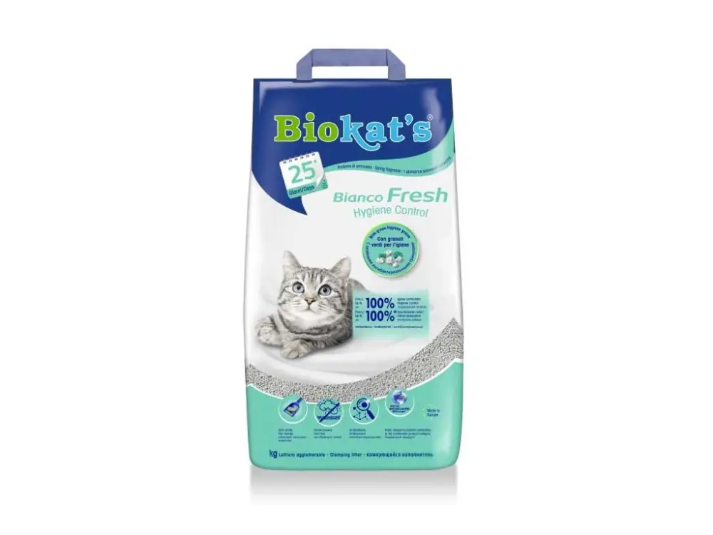 Přímo Od Výrobce Podestýlka Biokat´s Bianco Fresh Control