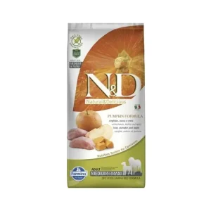 Akce N&D Grain Free Dog Adult M/L Pumpkin Boar & Apple