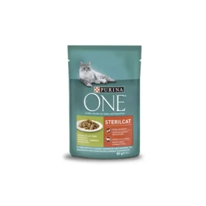 Must-Have Purina One Sterilcat minifiletky Krůta a zelené fazolky ve šťávě 85 g