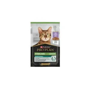 Pro Plan Cat kapsička Senior 7+ Sterilised Krůta ve šťávě 85 g Finální Výprodej